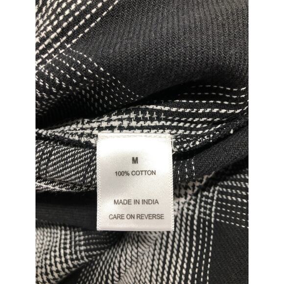 Fashion Nova Women Plaid coat Jacket Medium Mob Wife Boho Vacation Resort Wear - Picture 7 of 10